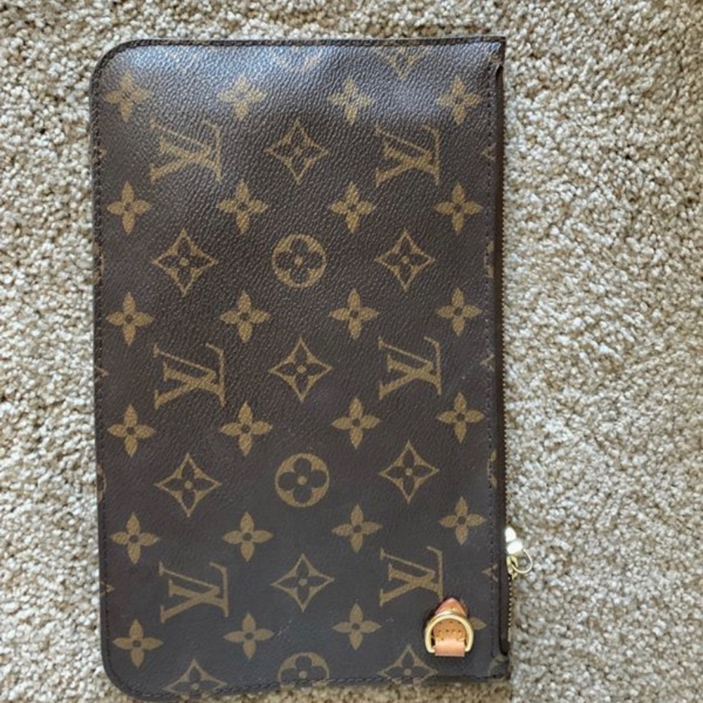 Authentic Louis Vuitton clutch wallet wristlet